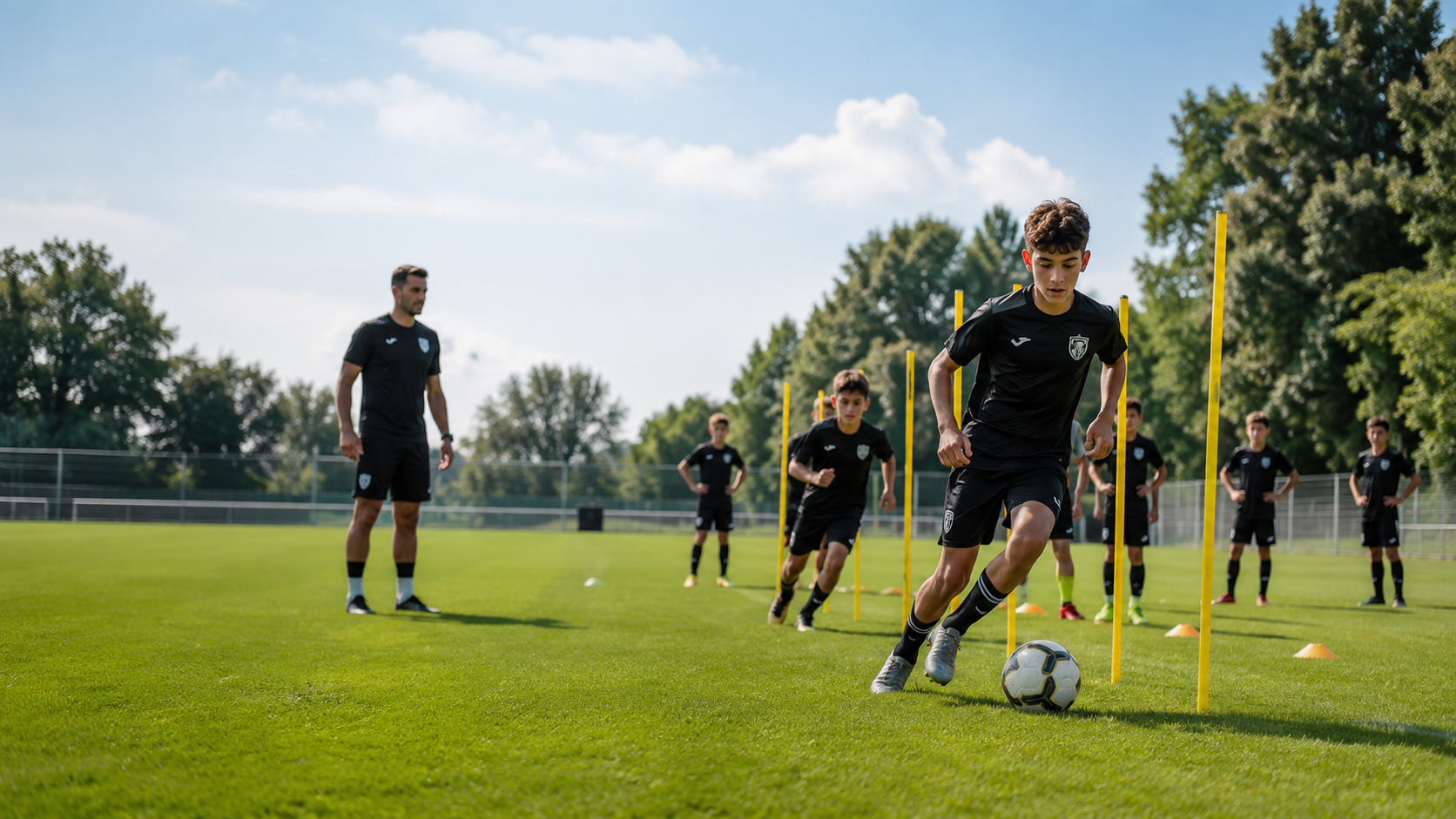 Voetbaltraining met focus, discipline en plezier bij PMP Academy